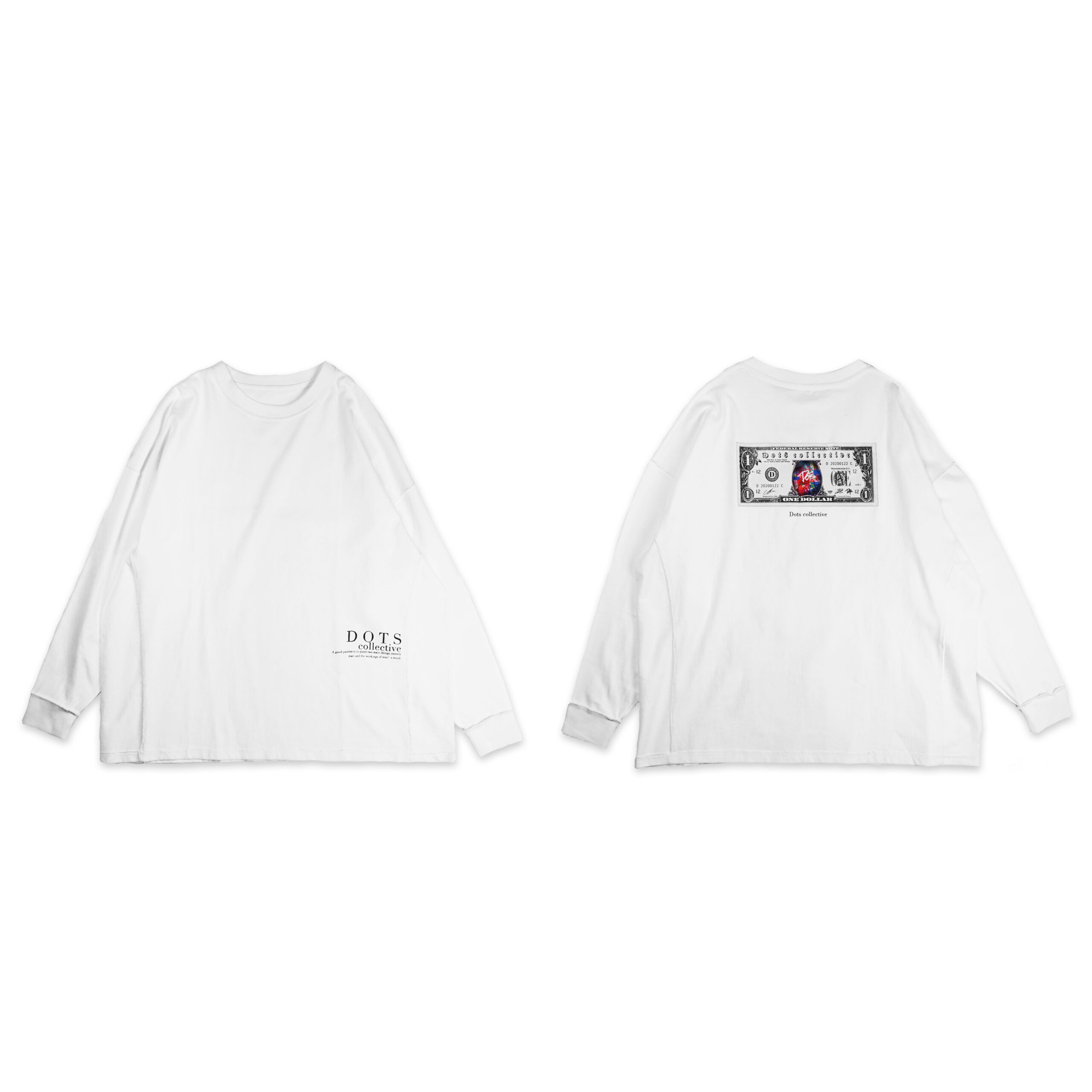 DOTS DOLLAR L/S TEE | DOTS COLLECTIVE